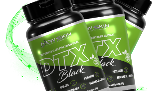 Dtx Black – O suplemento detox natural que ajuda a eliminar toxinas, emagrecer e aumentar sua energia